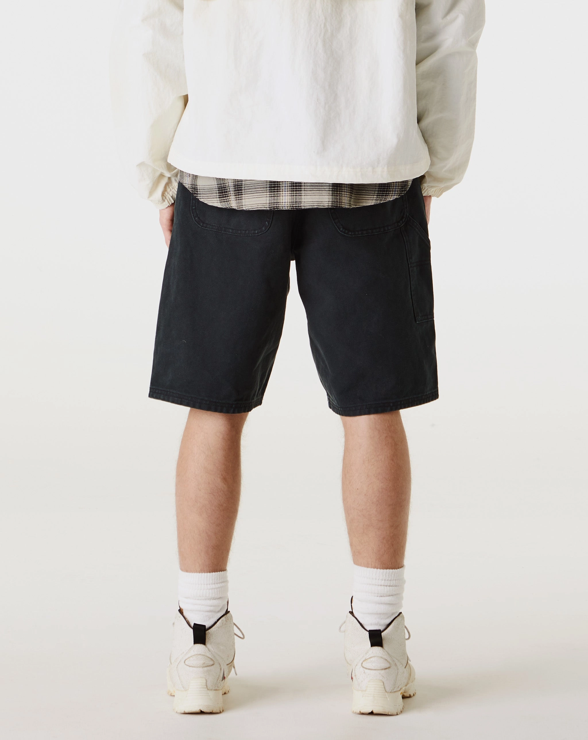 Washed Canvas Work Shorts