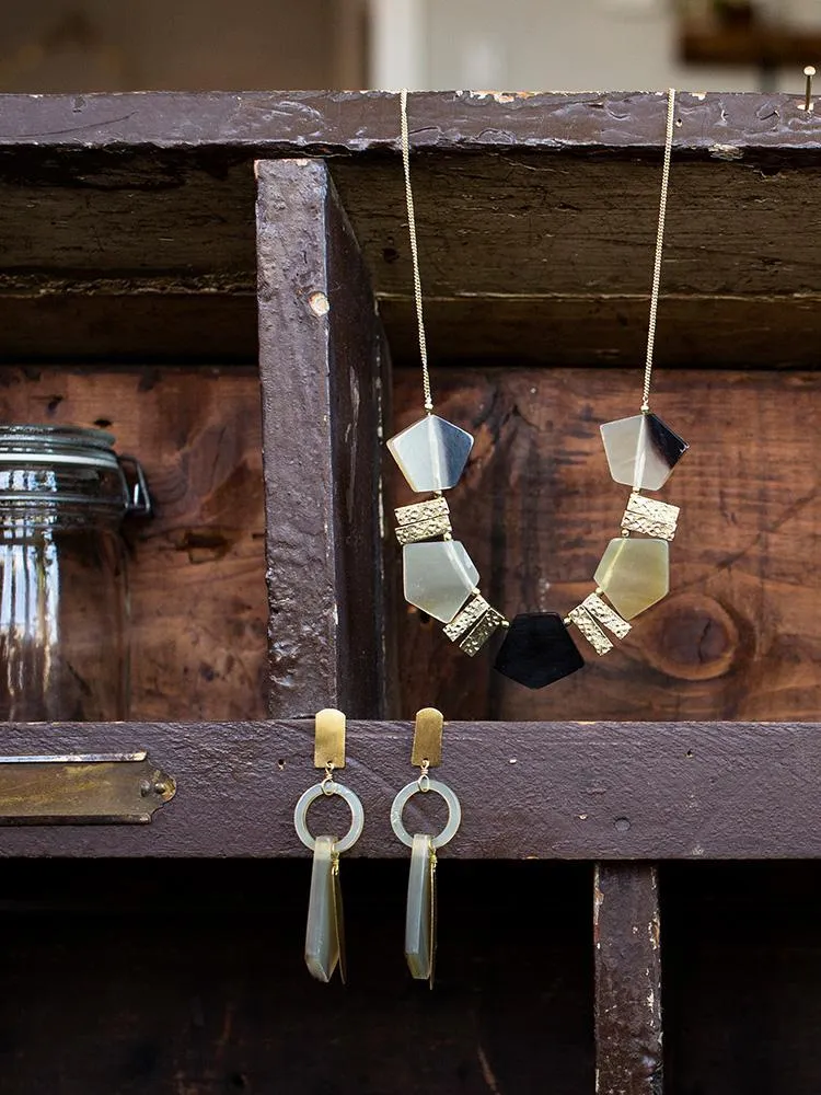 Wayfarer Necklace - Horn