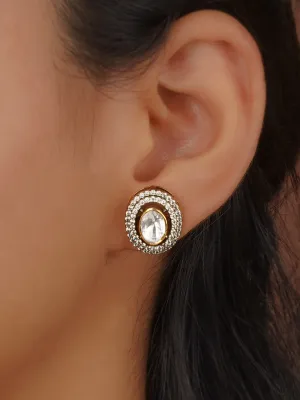 White Color Victorian Earrings - VCSL925-EAR23