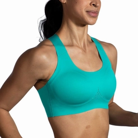 Women's Brooks Dare Crossback Run Bra 2.0 Comfortable Essentials Vinyl Records