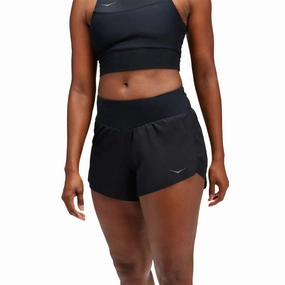 Women's HOKA ONE ONE Glide 4" Short Pet Beds Denim Basics