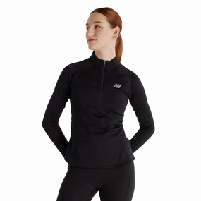 Women's New Balance Athletics Heat Grid Half Zip TV Shows Music Artists