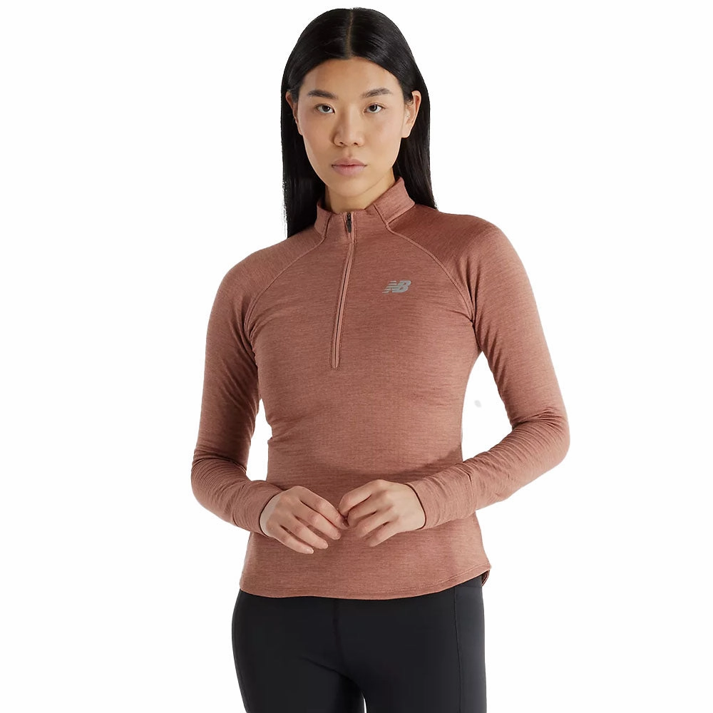 Women's New Balance Athletics Heat Grid Half Zip TV Shows