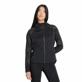 Women's New Balance Reflective Woven Jacket Patterned Clothing All-Gender Fashion