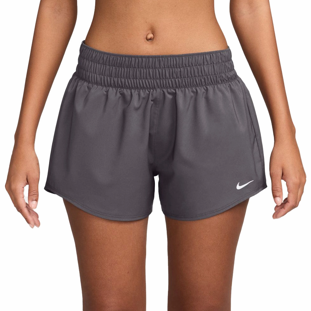 Women's Nike One Dri-FIT Mid-Rise 3" Brief-Lined Shorts Basketball Cards