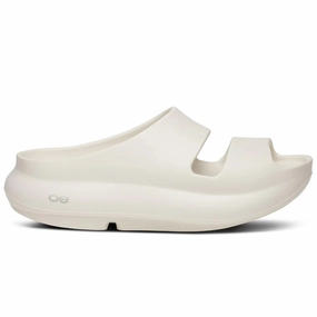 Women's OOFOS OOyea Slide Meal Replacement Shakes Entertainment