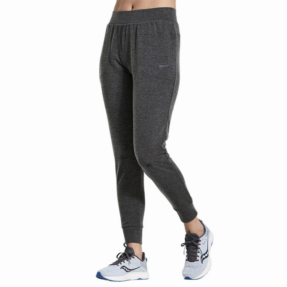 Women's Saucony Boston Pant Workout Clothes Hair Styling