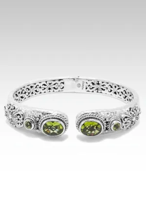 Wondrous Grace Tip-to-Tip Bracelet? in Peridot