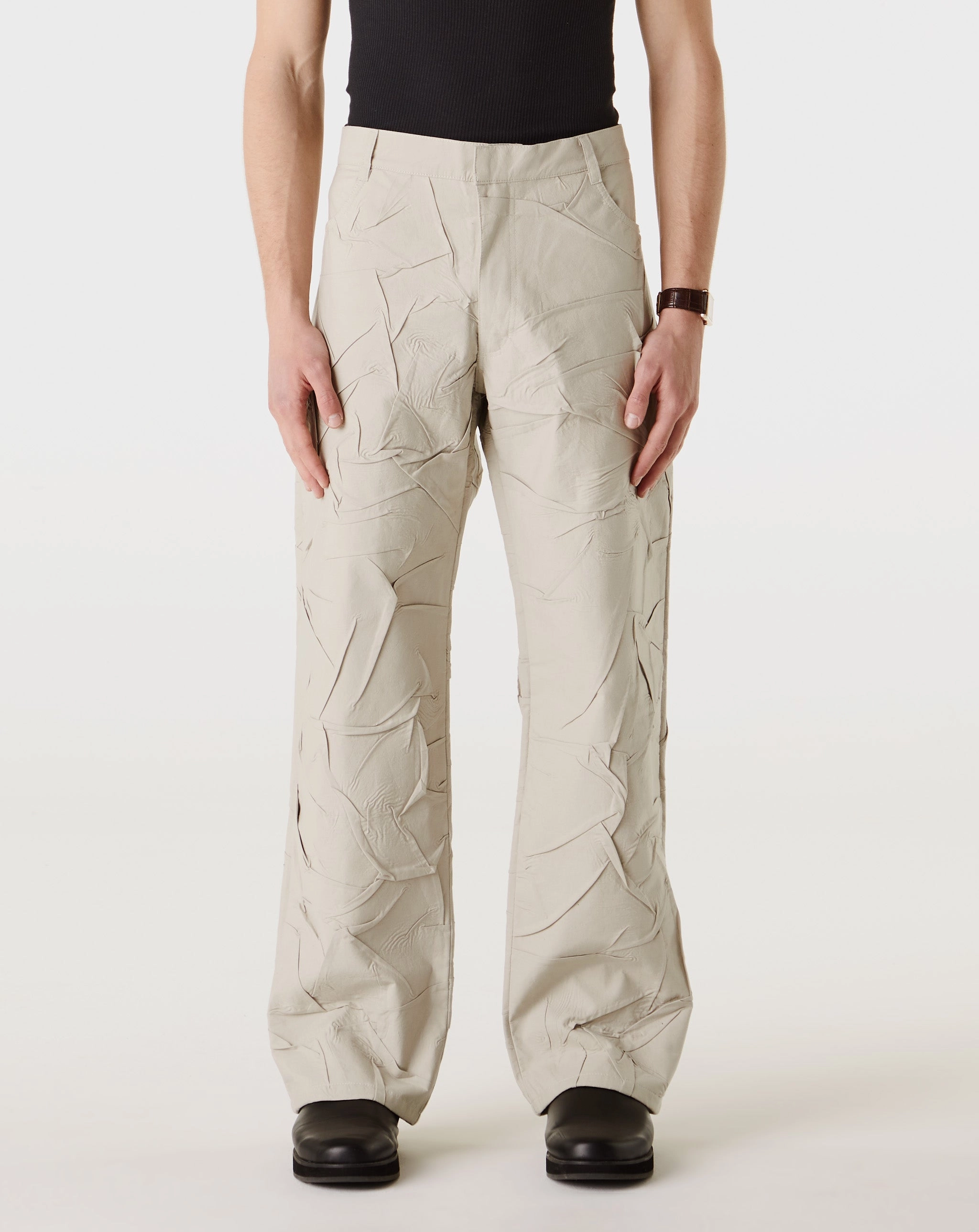 Wrinkled Trousers