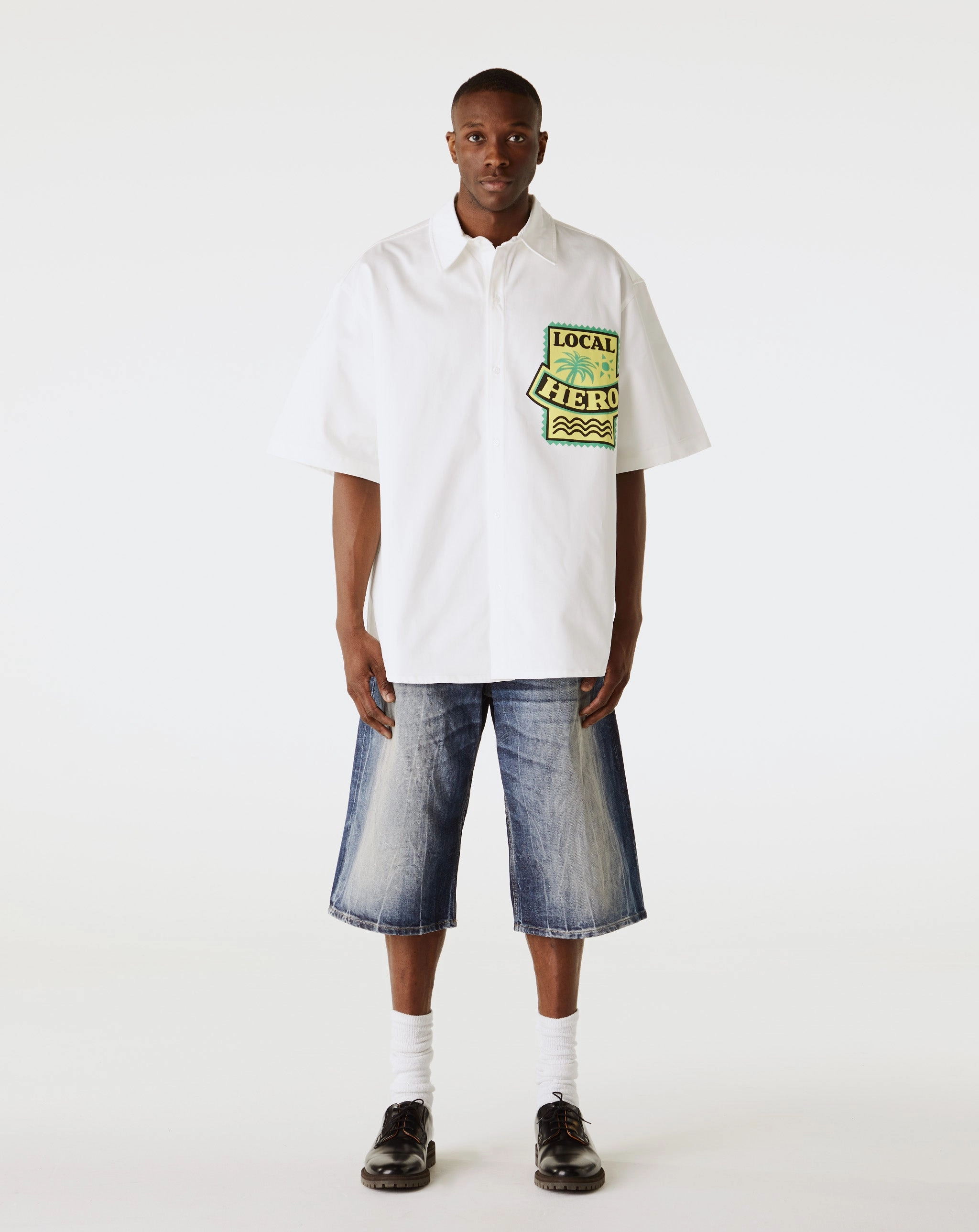 Zip Jean Short