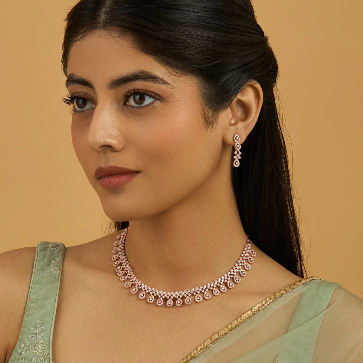 Zircon Necklace 163798